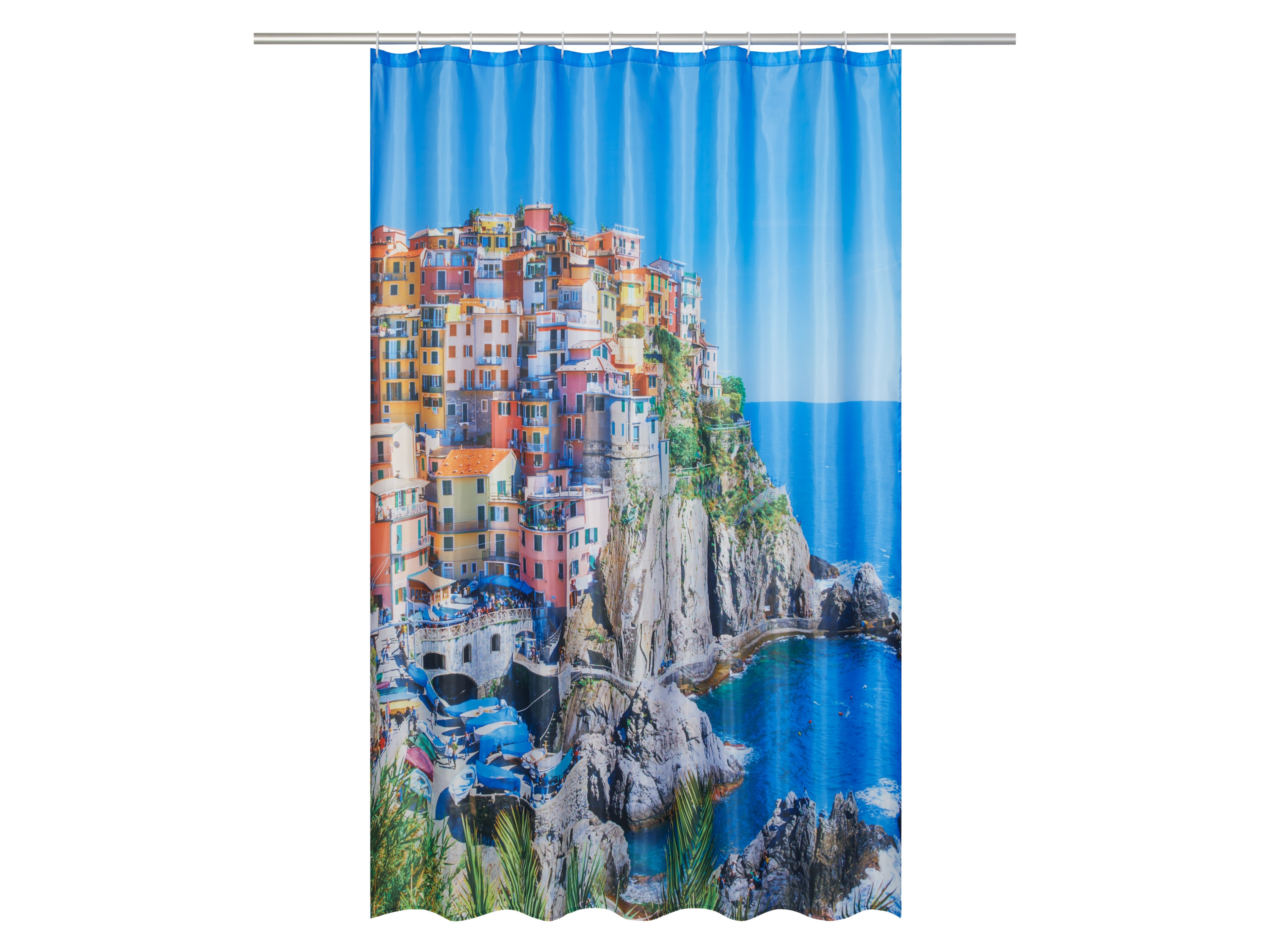 Livarno home Zasłona prysznicowa, 180 x 200 cm zdjęcie capri