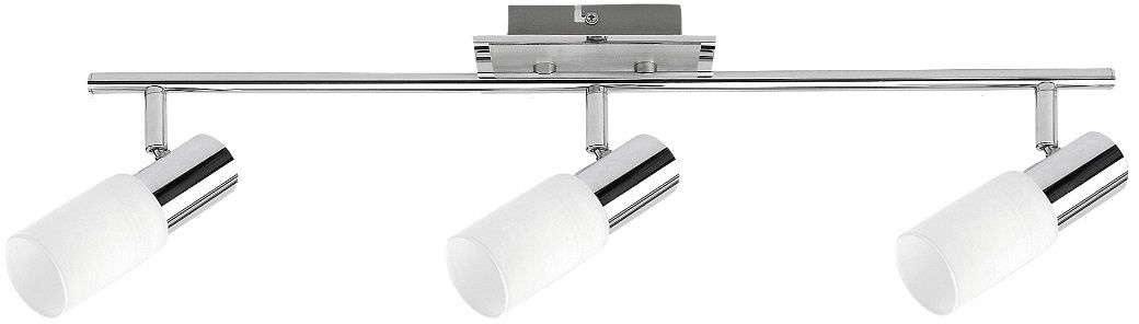 Darmowa Dostawa - Lampa podsufitowa 3x40 W biała-chrom Rabalux Logan 6098
