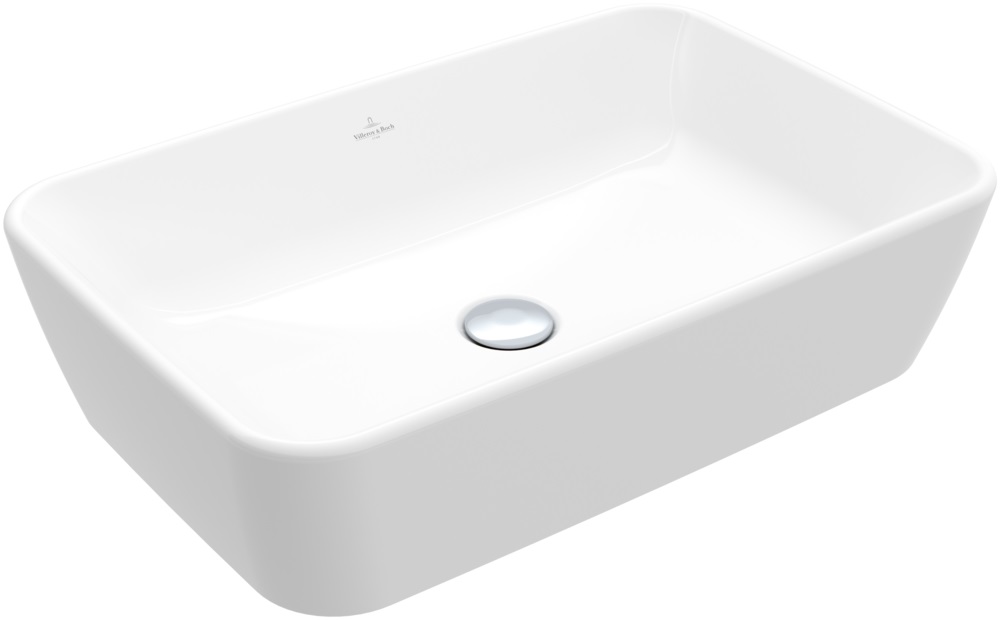 Darmowa Dostawa - Umywalka 60x40 cm prostokątna nablatowa biała Villeroy & Boch Architectura 5A2760R1