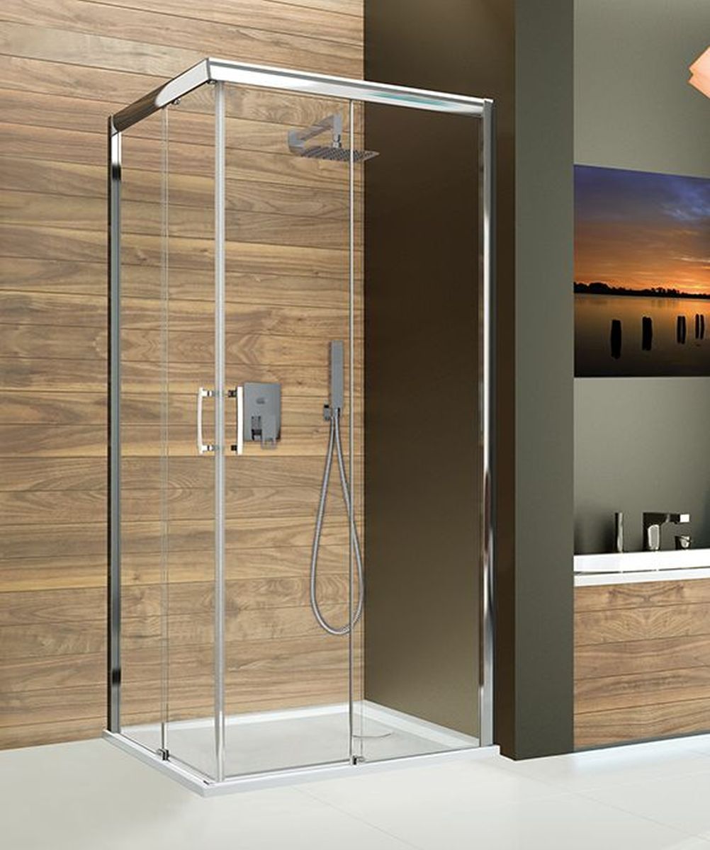Darmowa Dostawa - Kabina prysznicowa kwadratowa 90x90 cm srebrny Sanplast Free Zone 600271351038401