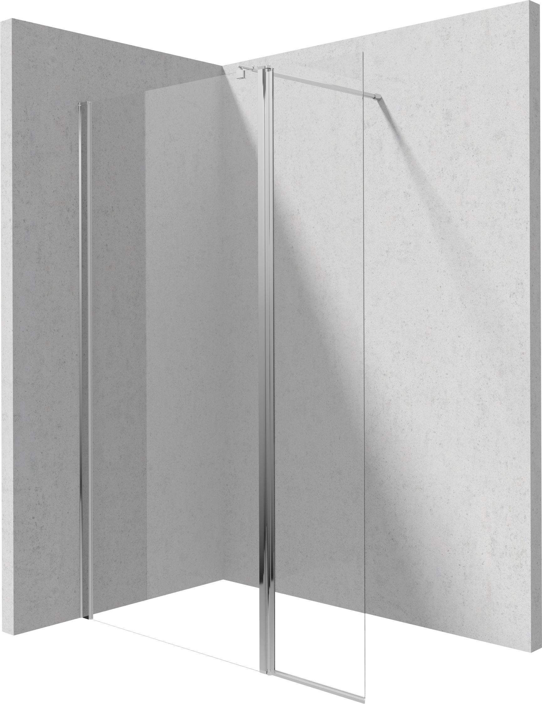 Darmowa Dostawa - Ścianka prysznicowa 40 cm Deante Kerria Plus KTSX072P