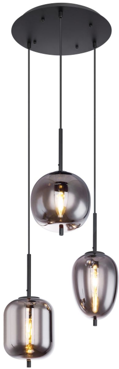 Darmowa Dostawa - Lampa wisząca 1x40 W czarny Globo Lighting Blacky 153453