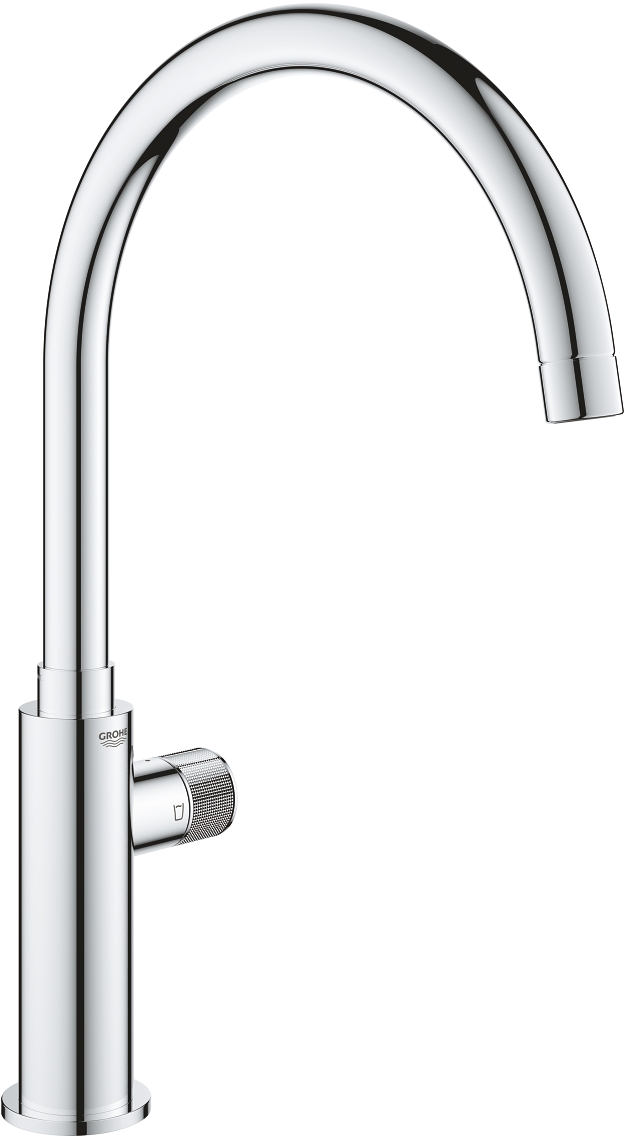 Darmowa Dostawa - Zawór kuchenny stojąca starlight chrome Grohe Blue 31724000