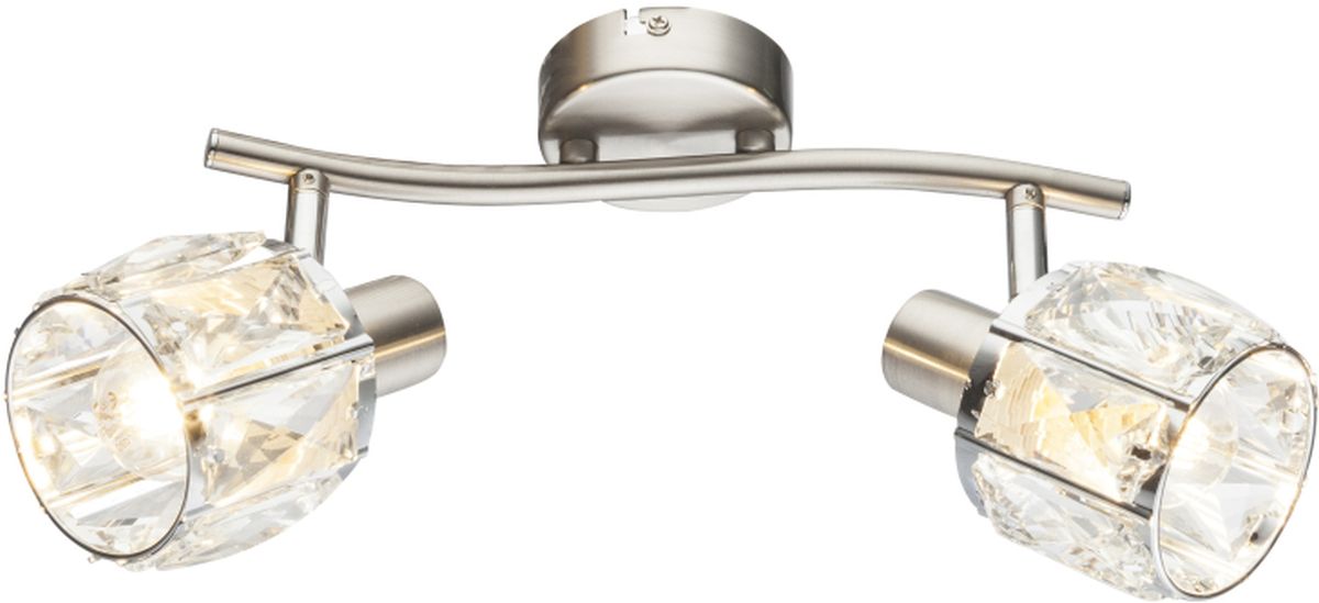 Darmowa Dostawa - Lampa podsufitowa 2x40 W chrom Globo Lighting Kris 543562