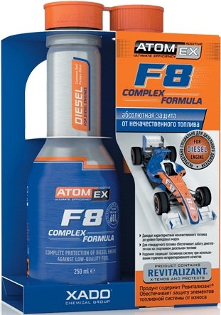ATOMEX F8 COMPLEX FORMULA DIESEL POLEPSZA PALIWO - Petrostar