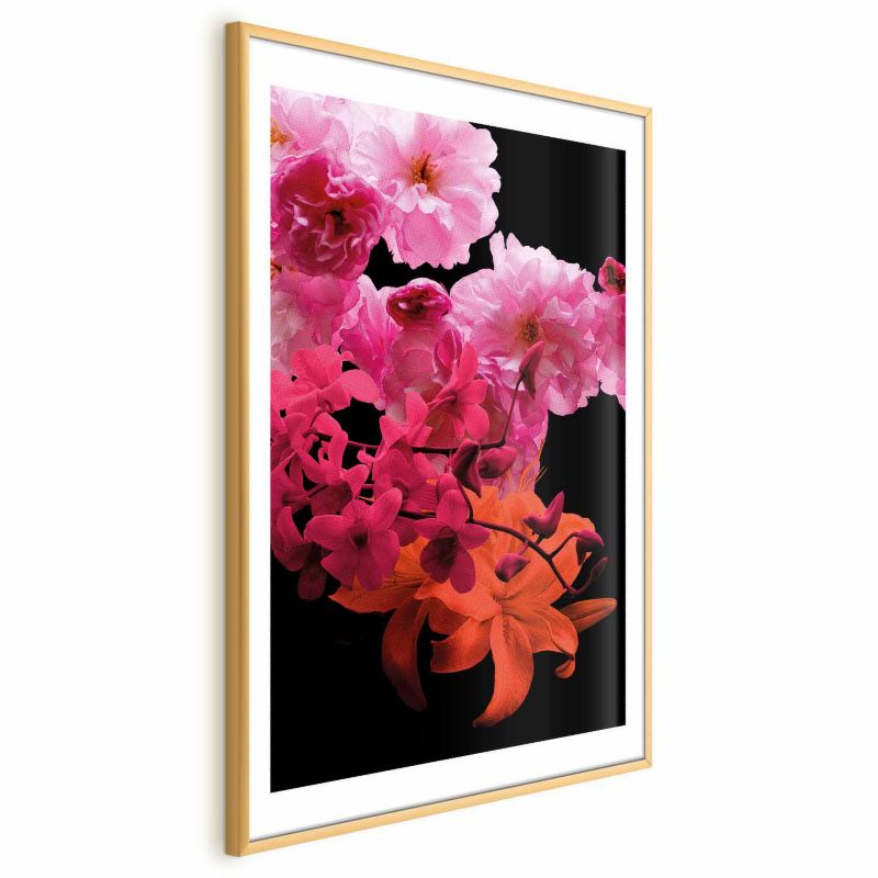Plakat Artgeist Wiosenne nasycenie 29,7x42 cm z ramą złotą 1 szt