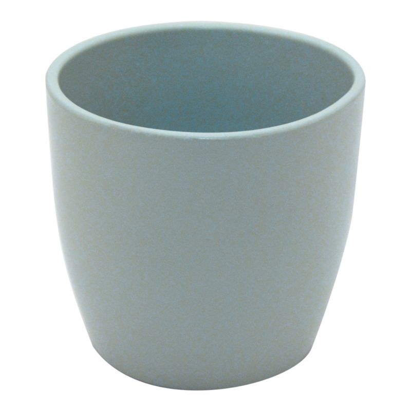 Osłonka doniczki GoodHome Emi 26 cm duck egg