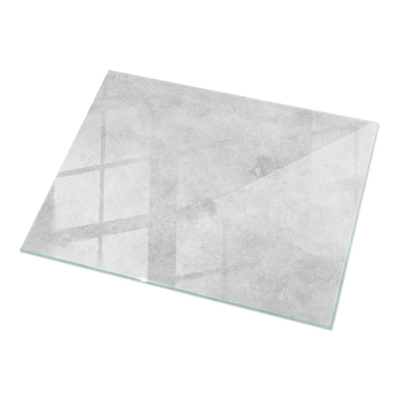 Blat szklany Tulup 120x80 cm Tekstura betonowa z rysami 1 szt.