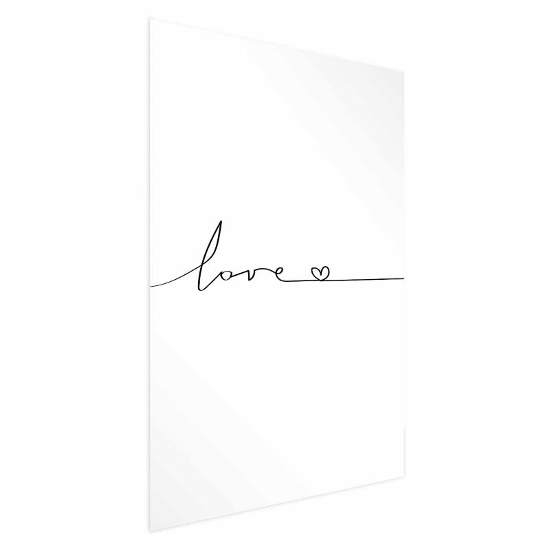 Plakat Artgeist Miłość wszędzie 60x90 cm bez ramy 1 szt