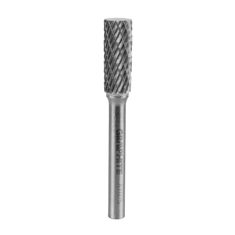 Frez do metalu GRAPHITE typ A (walcowy), 10 x 25 mm, trzpień 6 x 45 mm 1 szt