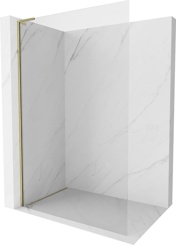 Ścianka prysznicowa Mexen Kioto-X złota 120 x 200 cm 800-120-107-50-00-X 1 szt.