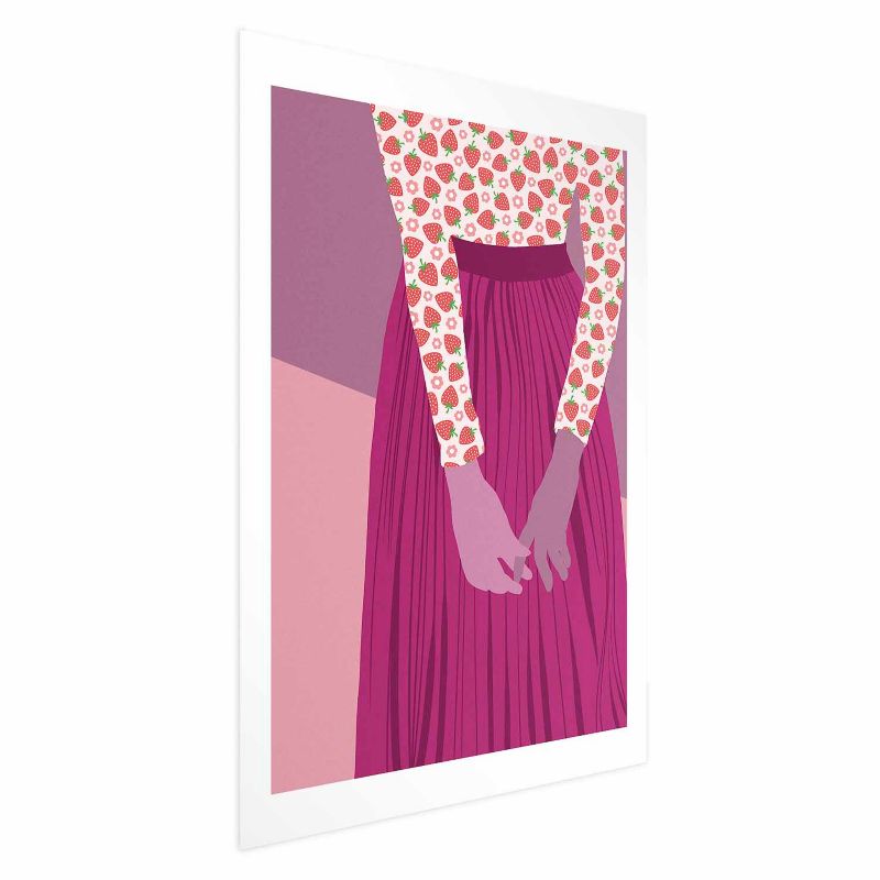Plakat Artgeist Truskawkowa pani 60x90 cm bez ramy 1 szt