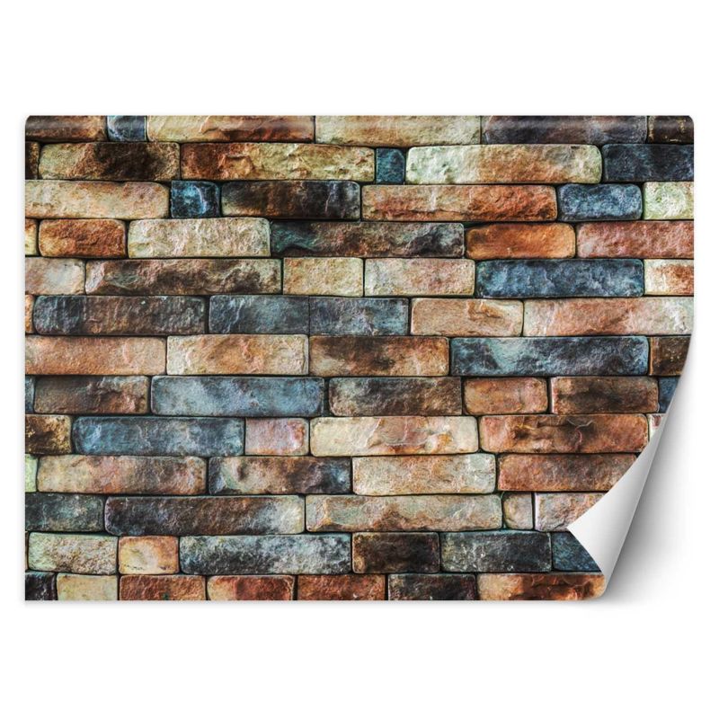 Fototapeta Feeby Kolorowy mur z piaskowca 100x70 1 szt