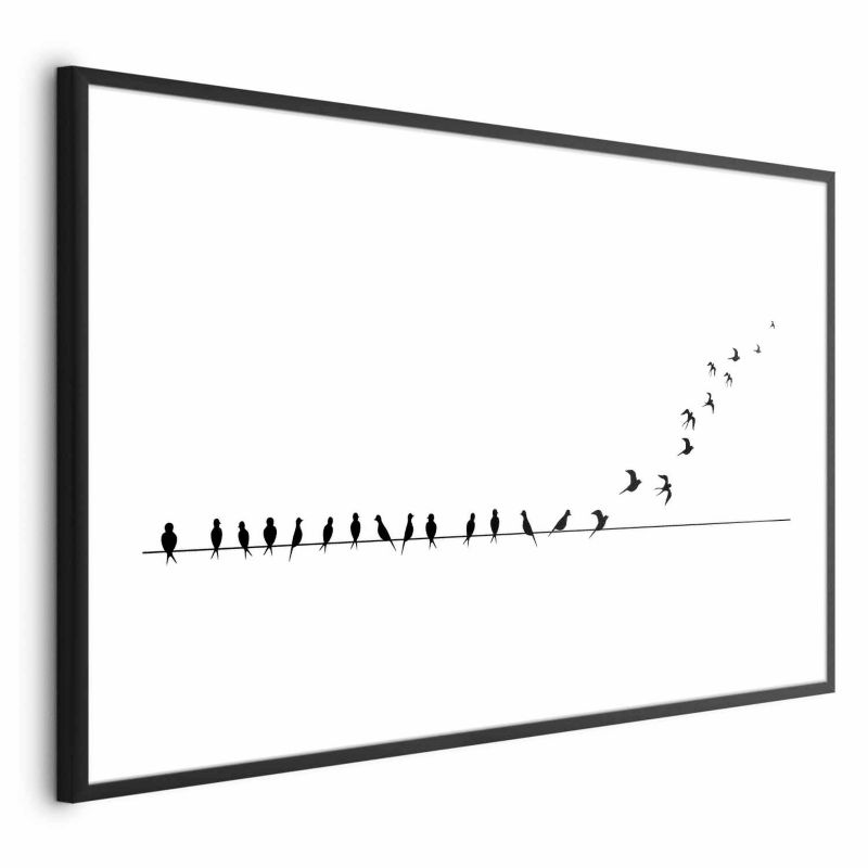Plakat Artgeist Lećmy 60x40 cm z ramą czarną 1 szt