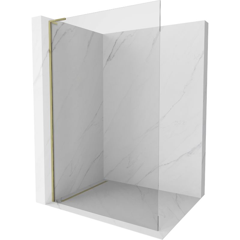 Ścianka prysznicowa Mexen Kioto L złota 90x200 cm 800-090-103-50-00 1 szt.