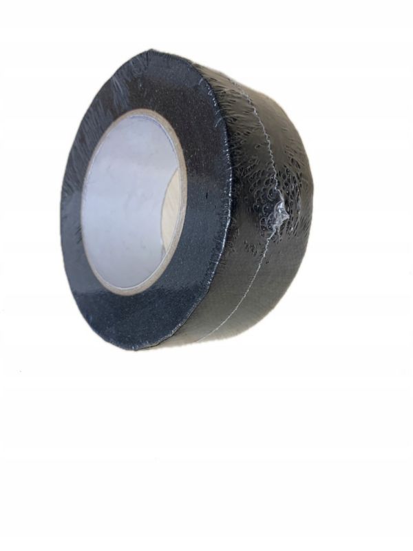 Taśma naprawcza do membran dachowych 4ROOF IZOTAPE BAND 50mm 20mb 2 rolki- 40mb czarna mocna akrylowa super jakość 1kpl.