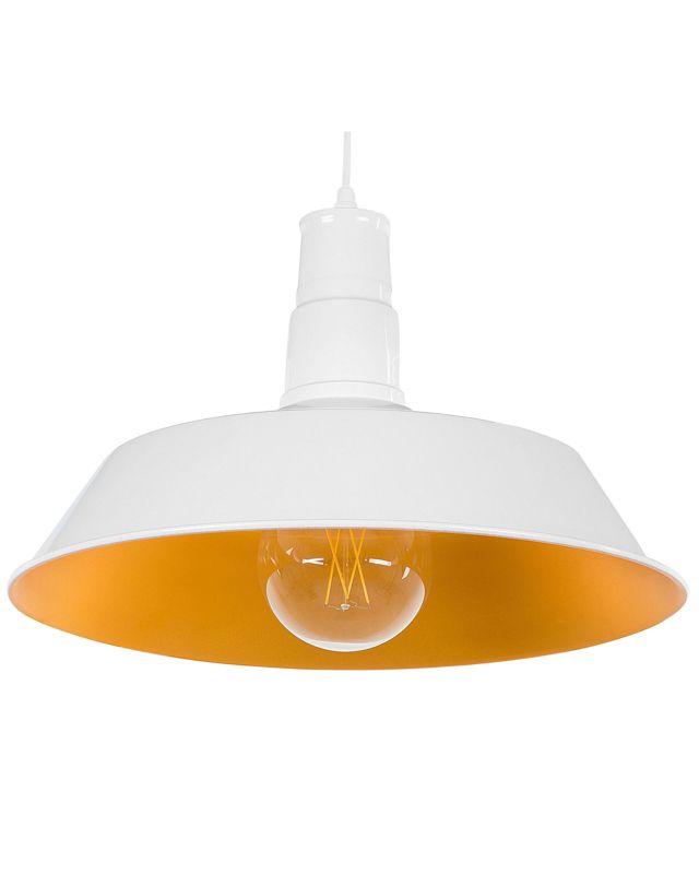 Lampa wisząca Bayou Metal Biały 1 szt.