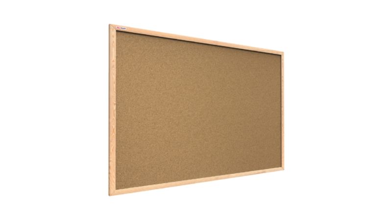 Tablica korkowa 180x120 cm ALLboards rama drewniana naturalna 1 szt.