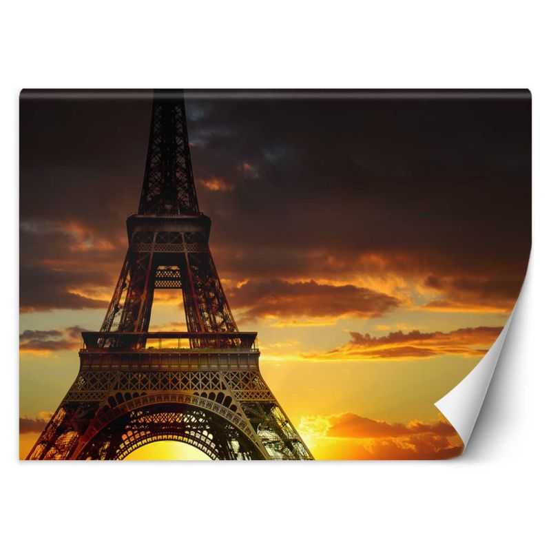 Fototapeta Feeby Wieża Eiffla zachód słońca 200x140 1 szt