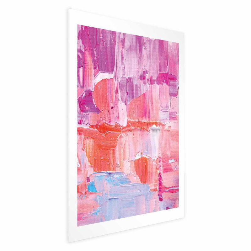 Plakat Artgeist Kolorowe Pociągnięcia 42x29,7 cm bez ramy 1 szt