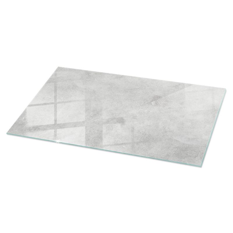 Blat szklany Tulup 140x70 cm Tekstura betonowa z rysami 1 szt.