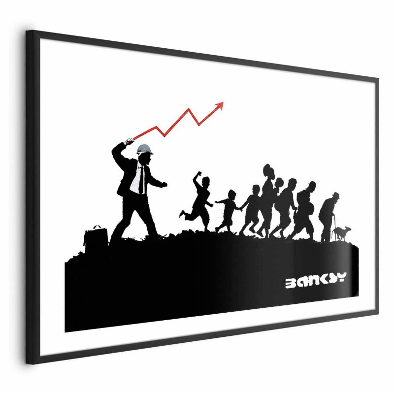 Plakat Artgeist Wyścig 90x60 cm z ramą czarną 1 szt