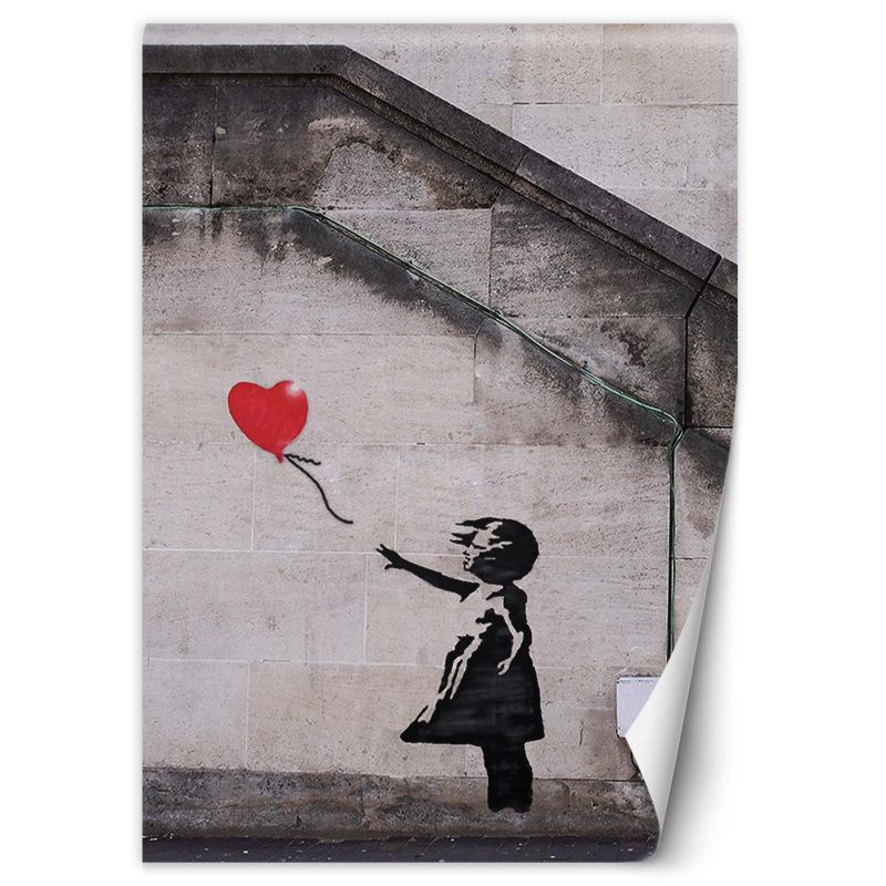 Fototapeta Feeby Banksy Dziewczynka z balonikiem 100x140 1 szt