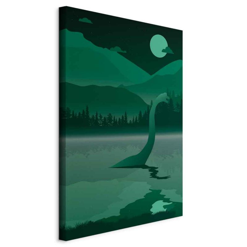 Obraz Artgeist Loch Ness 60 x 90 cm flizelina 1 szt