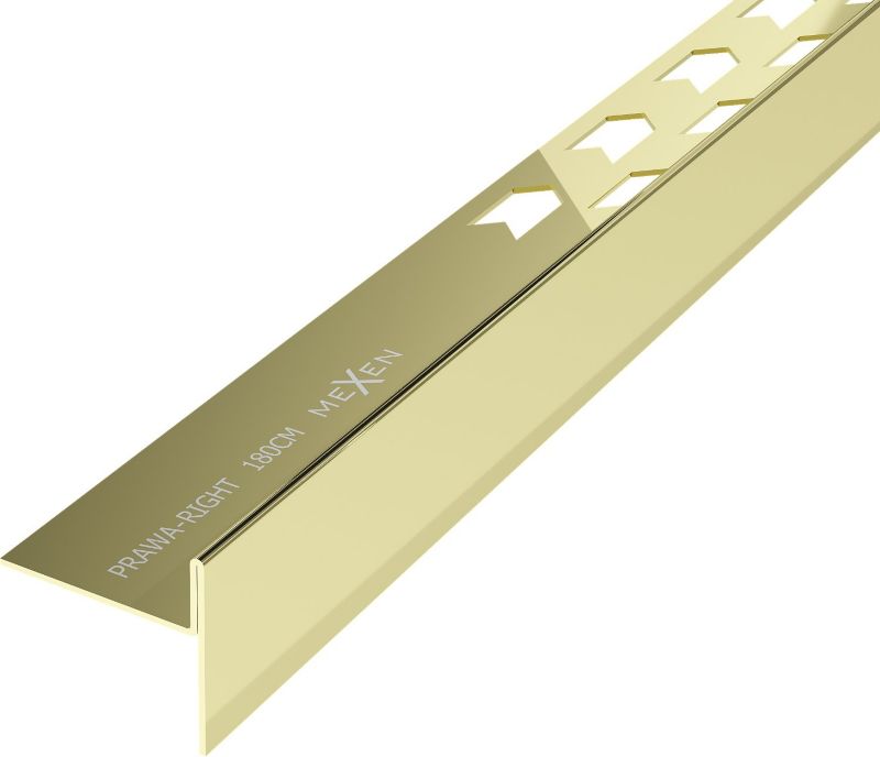 Listwa spadkowa Mexen Line-B złota 180 cm 1 szt.
