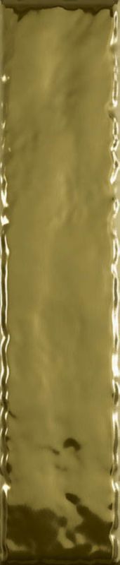 Glazura Cegiełka Paradyż 6,5 x 29,8 cm gold