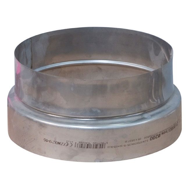 Złączka wkładu kominowego Komin-Flex powiększająca 180/200 mm