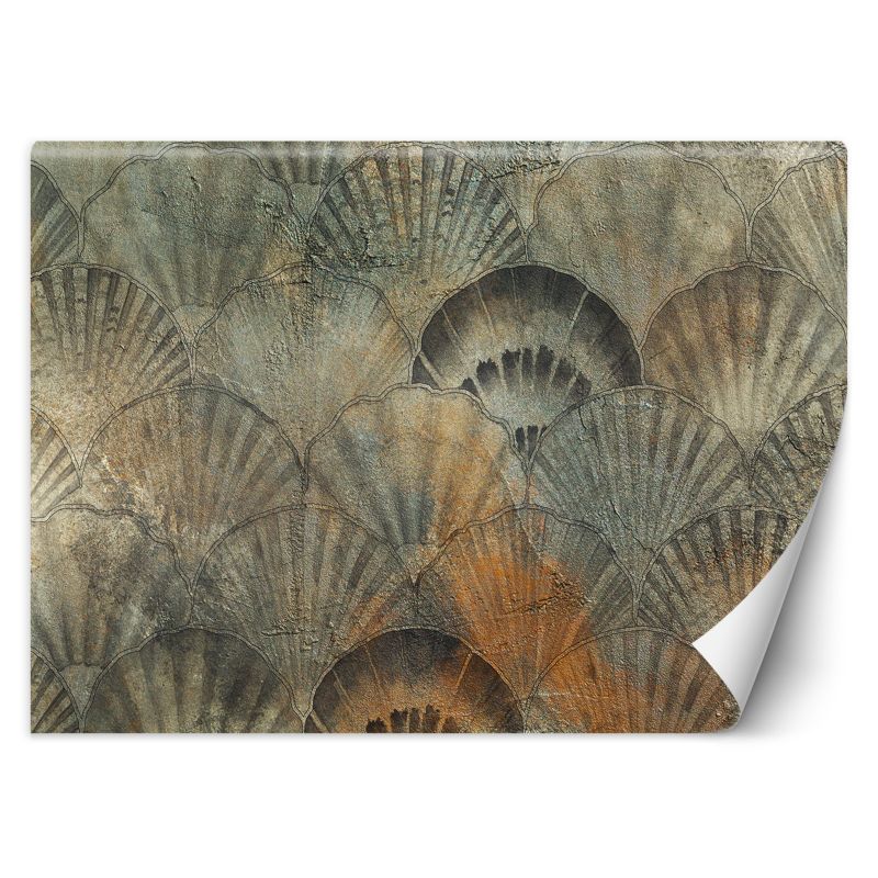 Fototapeta Feeby Szary Wachlarz Beton 150x105 1 szt
