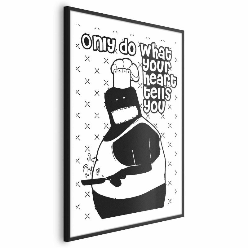 Plakat Artgeist Motto 29,7x42 cm z ramą czarną 1 szt