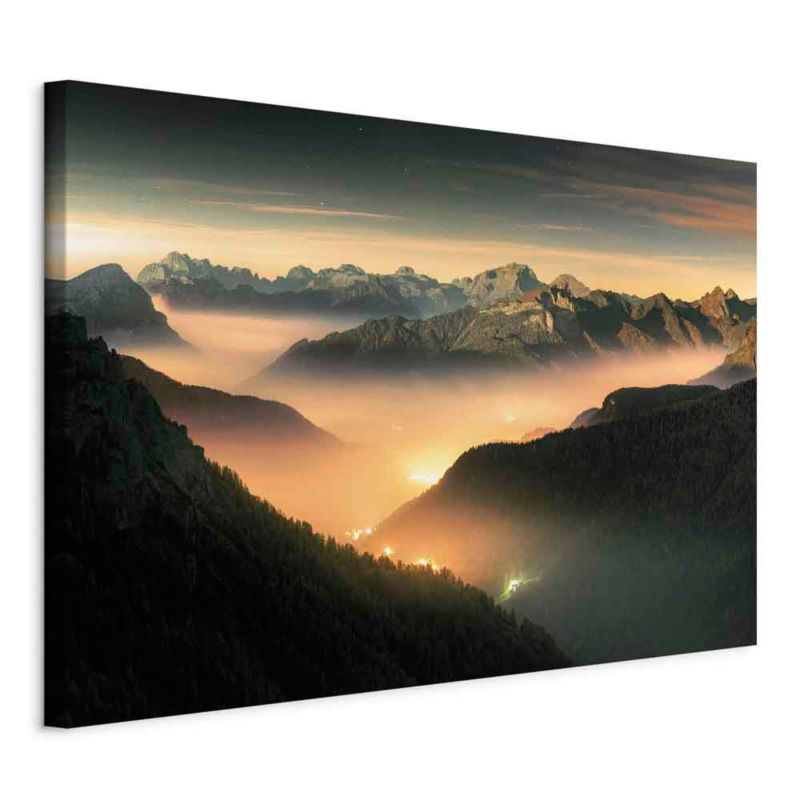 Obraz Artgeist Górskie tchnienie 120 x 80 cm flizelina 1 szt