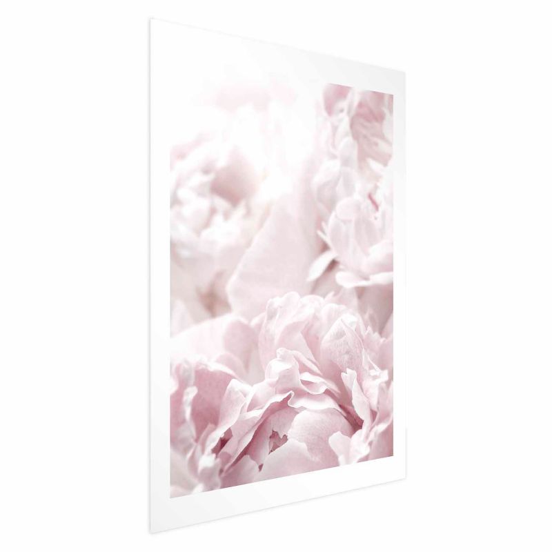 Plakat Artgeist Puszyste peonie 60x90 cm bez ramy 1 szt