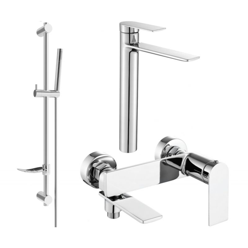 Zestaw wannowy Mexen Zero chrom 7113DF70-00 1 szt.