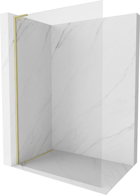 Ścianka prysznicowa Mexen Kioto-X L złota 120x200 cm 800-120-107-55-00-X 1 szt.
