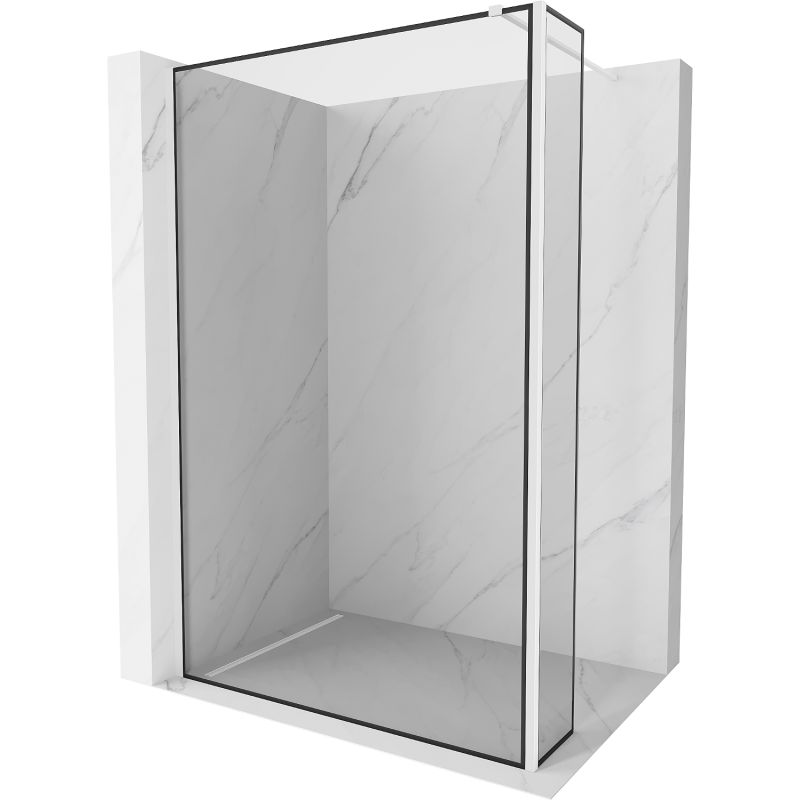 Ścianka prysznicowa Mexen Kioto czarny wzór biały 150 x 30 cm 800-150-212-20-70-030 1 szt.