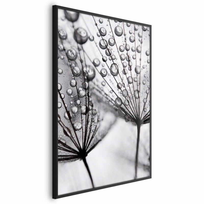 Plakat Artgeist Rosa 21x30 cm z ramą czarną 1 szt