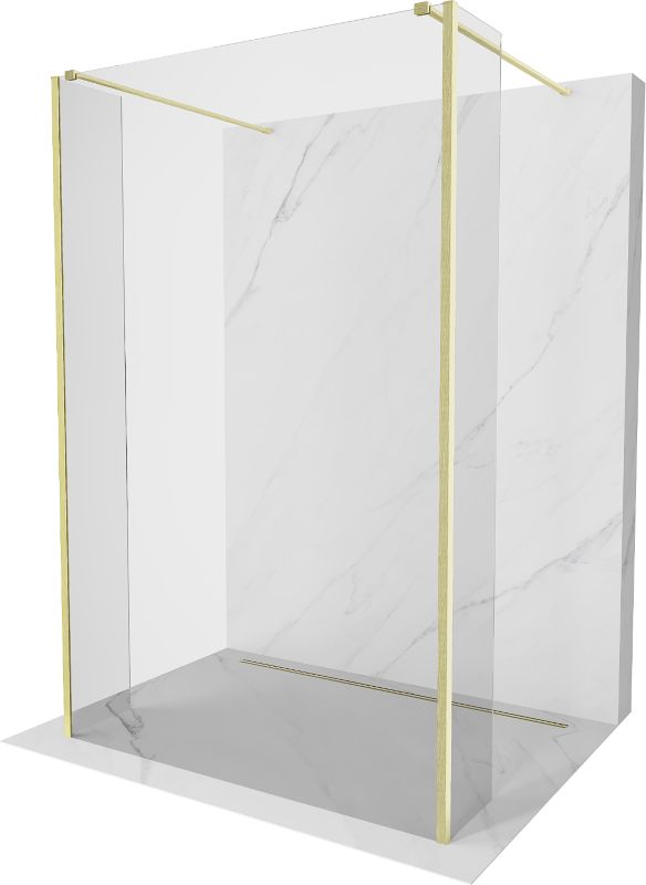 Ścianka prysznicowa Mexen Kioto złoty 100x30x30 cm 800-100-030-222-55-00-030 1 szt.