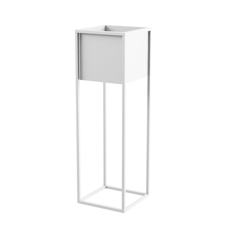 Osłonka na donicę Your Loft Design White 28x28x90 Monaco L 1szt.