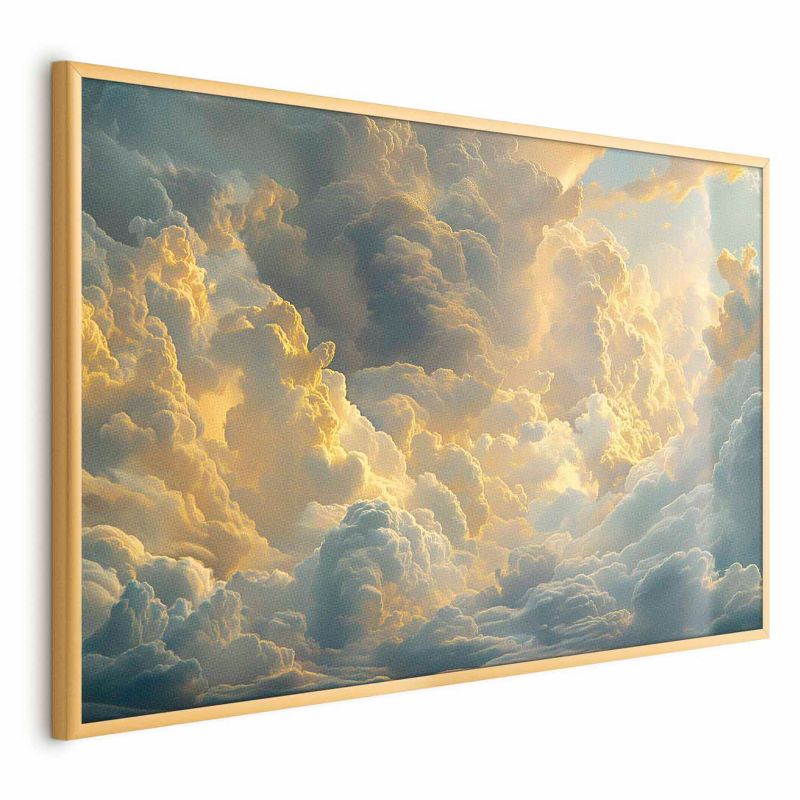 Plakat Artgeist Ostatnie tchnienie dnia 42x29,7 cm z ramą złotą 1 szt