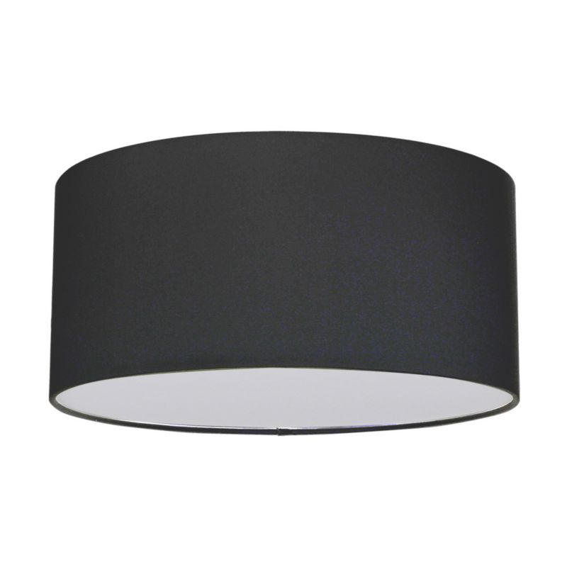 Lampa Sufitowa SPOT Light 2xE27 Max.25W Subtelna Antracytowa Tkanina, Polski Producent, 1 szt.