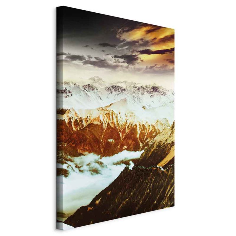 Obraz Artgeist Miedziane góry 60 x 90 cm flizelina 1 szt