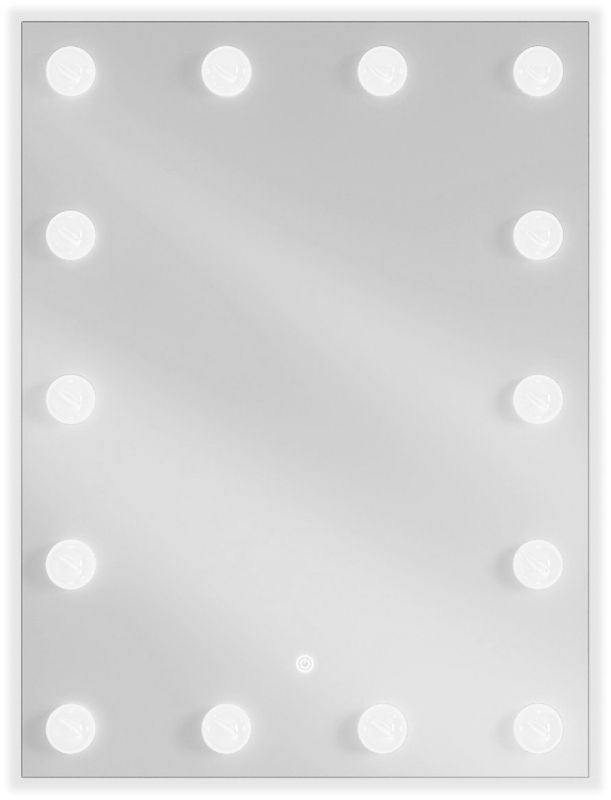 Lustro łazienkowe podświetlane Mexen Dona bezramowe 60x80 cm 1 szt.