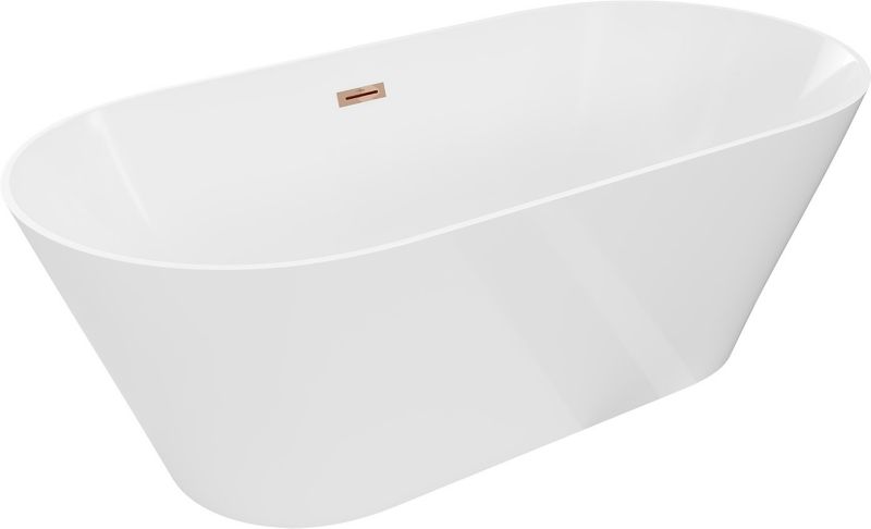 Wanna wolnostojąca Mexen Luna Slim biała 170x75 cm 52041707500-601 szt.