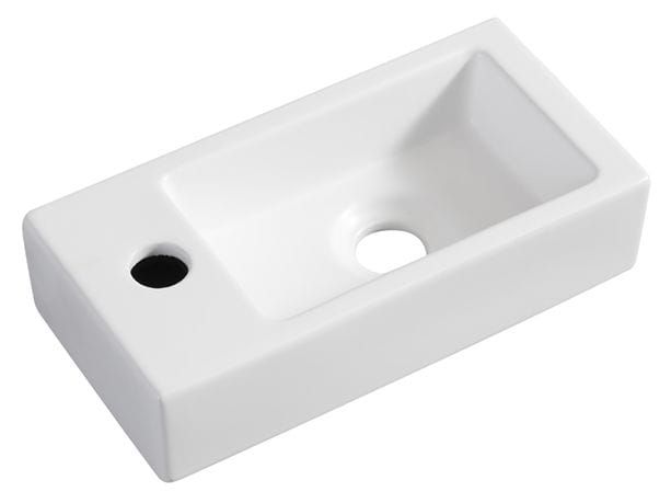 Umywalka ceramiczna RHEA matowa lewa 1szt
