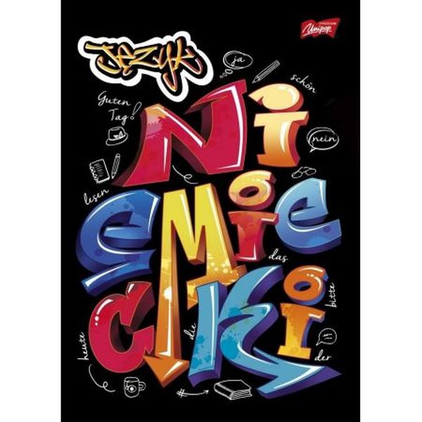 ZESZYT A5 60 # LAMINOWANY JĘZYK NIEMIECKI