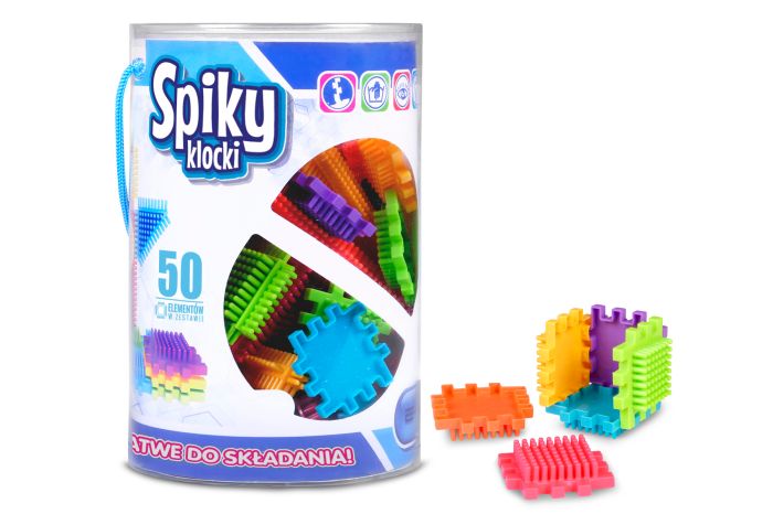 Klocki Spiky 50 el.Artyk