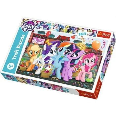 Trefl Puzzle 160el. Kucyki na zakupach, My Little Pony, Hasbro
